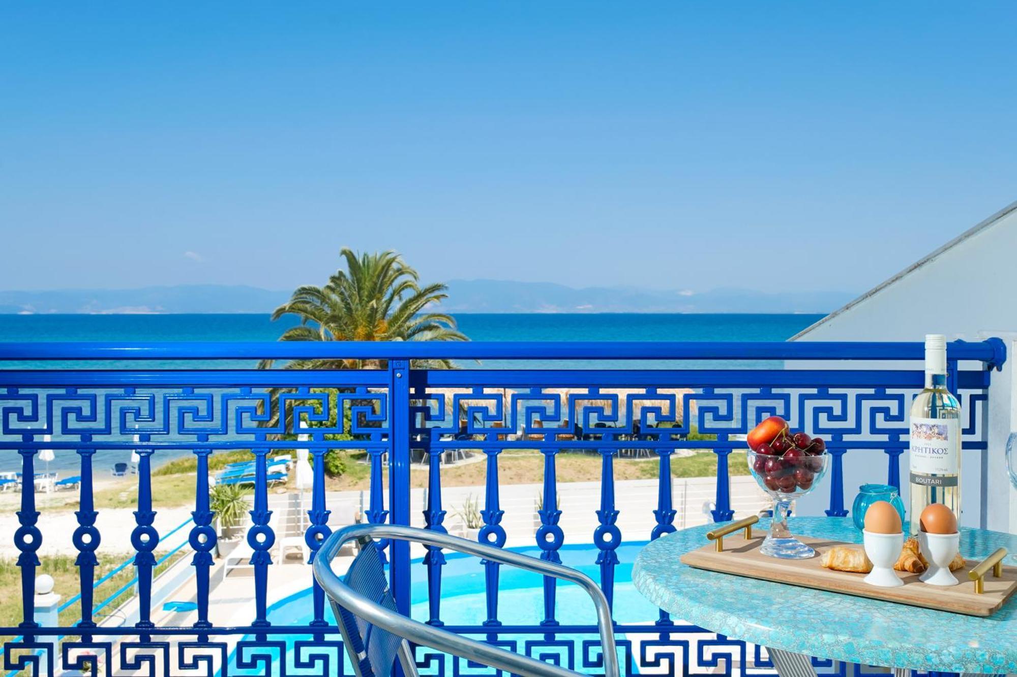 Golden Sunset Otel Skala Rachoni  Dış mekan fotoğraf