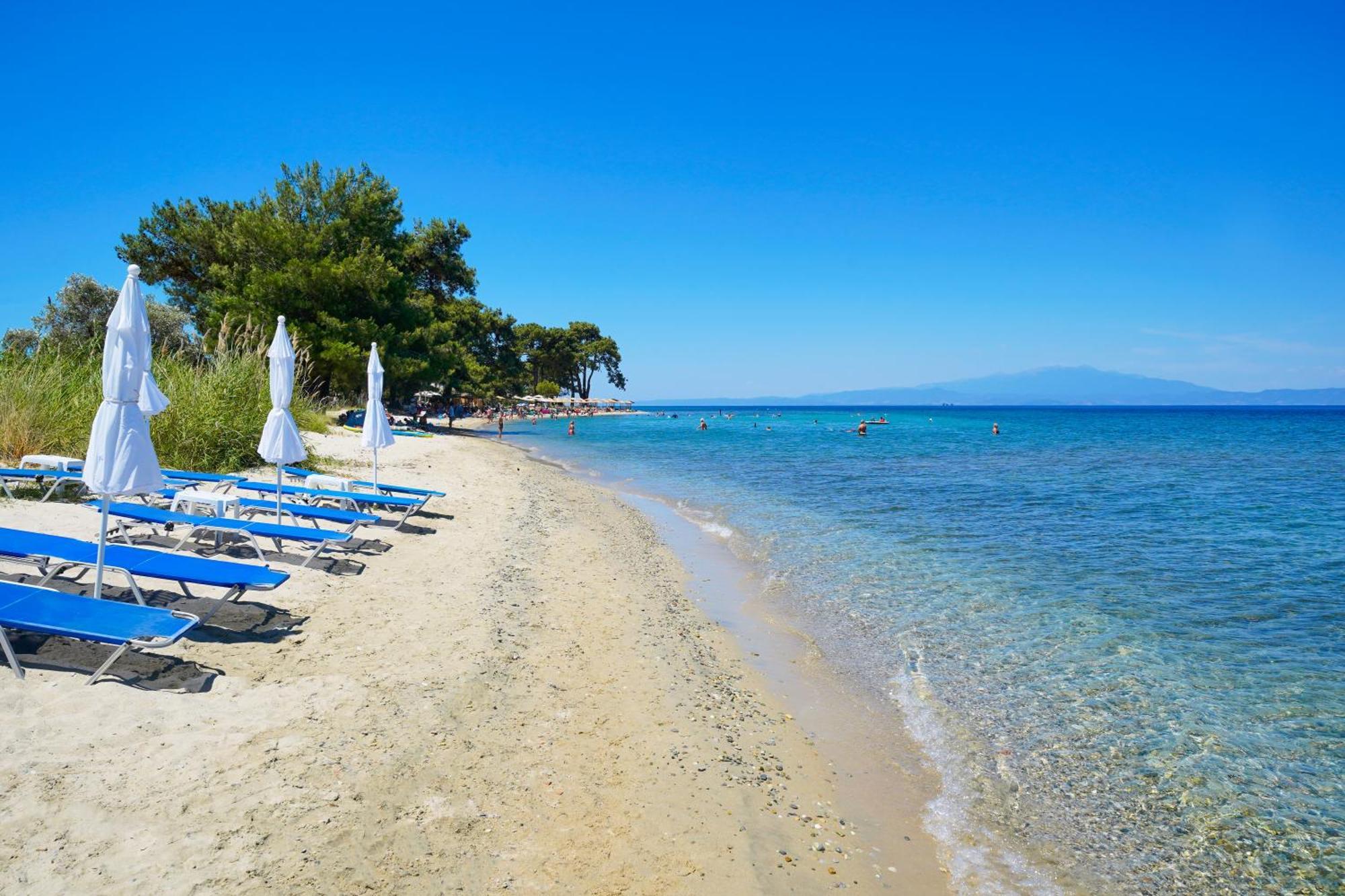 Golden Sunset Otel Skala Rachoni  Dış mekan fotoğraf