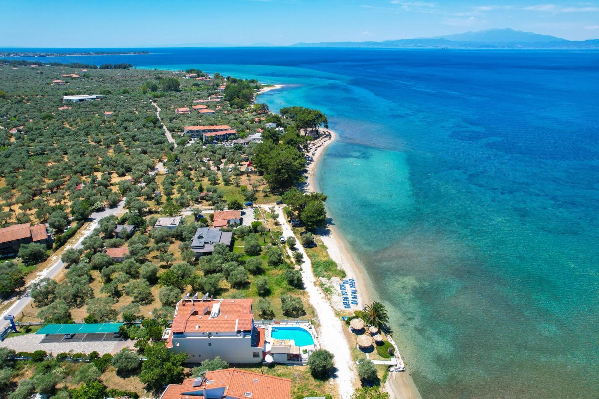 Golden Sunset Otel Skala Rachoni  Dış mekan fotoğraf