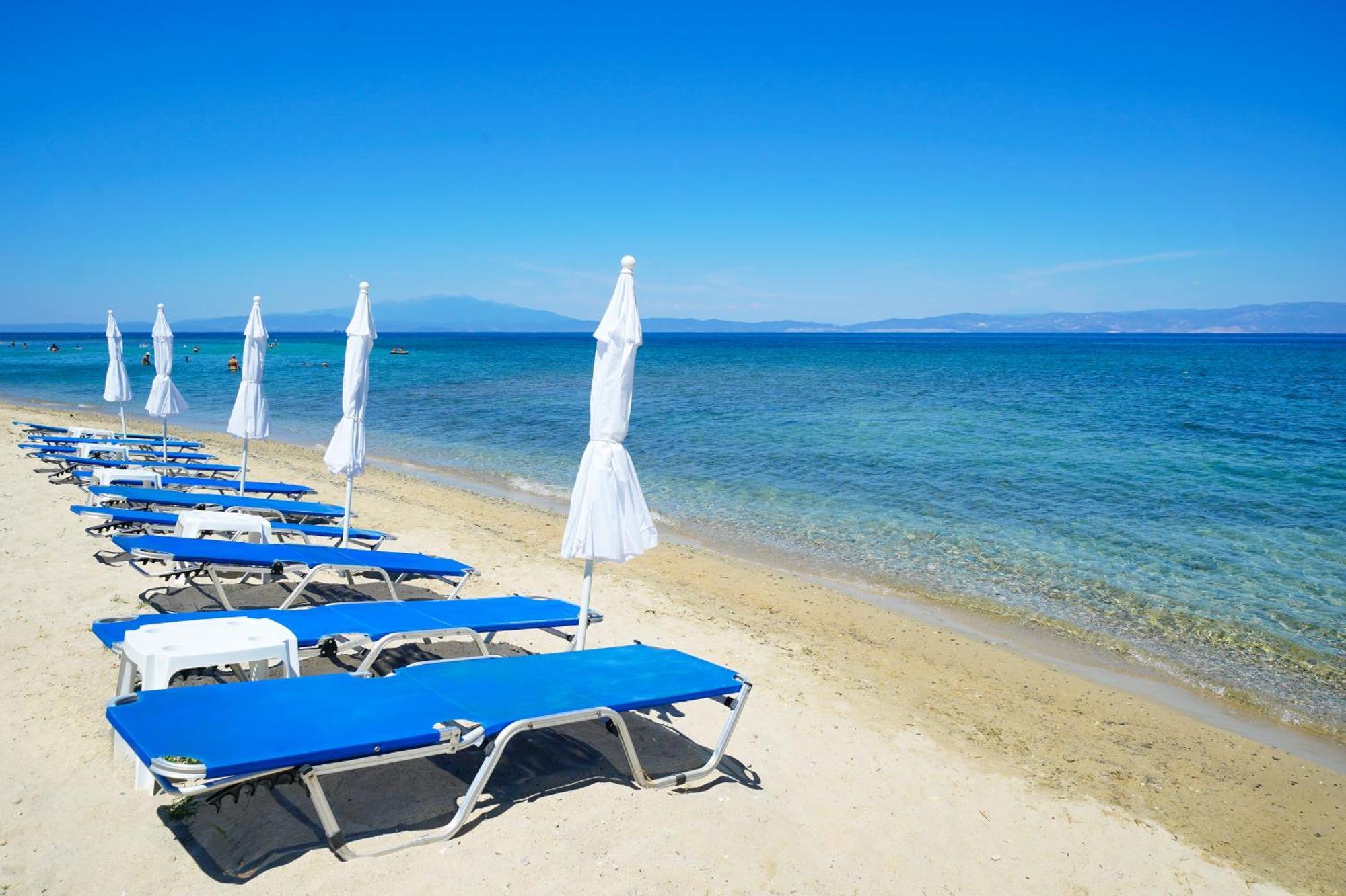 Golden Sunset Otel Skala Rachoni  Dış mekan fotoğraf