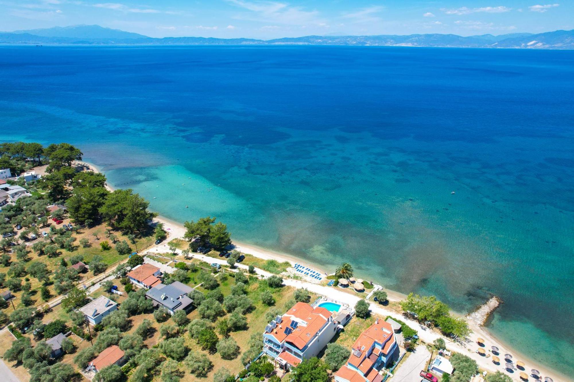 Golden Sunset Otel Skala Rachoni  Dış mekan fotoğraf