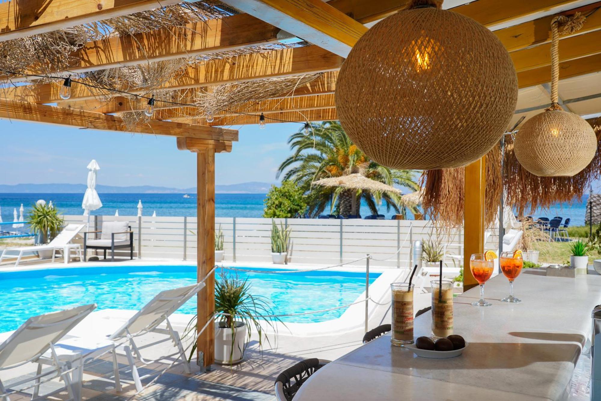 Golden Sunset Otel Skala Rachoni  Dış mekan fotoğraf