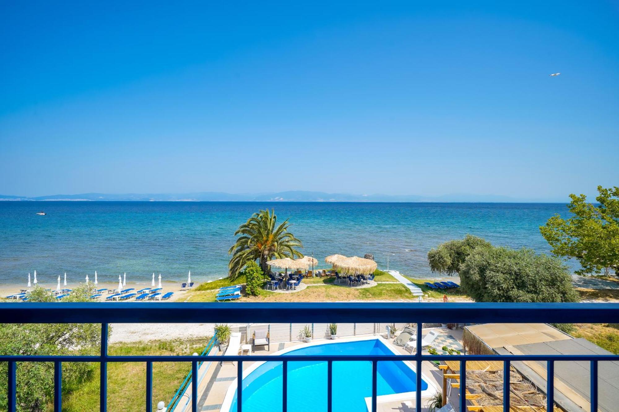 Golden Sunset Otel Skala Rachoni  Dış mekan fotoğraf