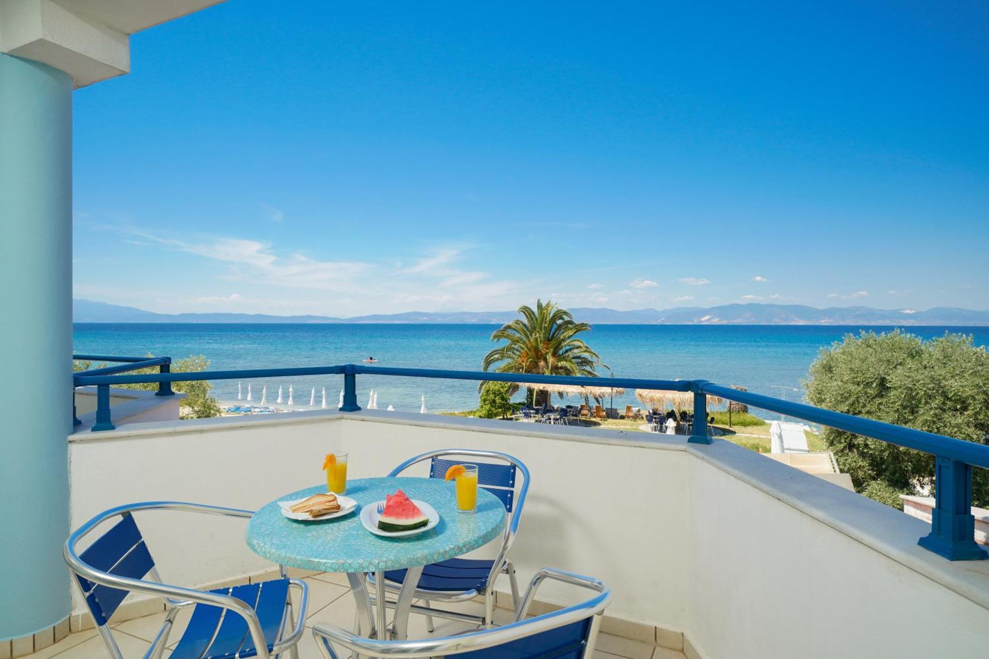Golden Sunset Otel Skala Rachoni  Dış mekan fotoğraf