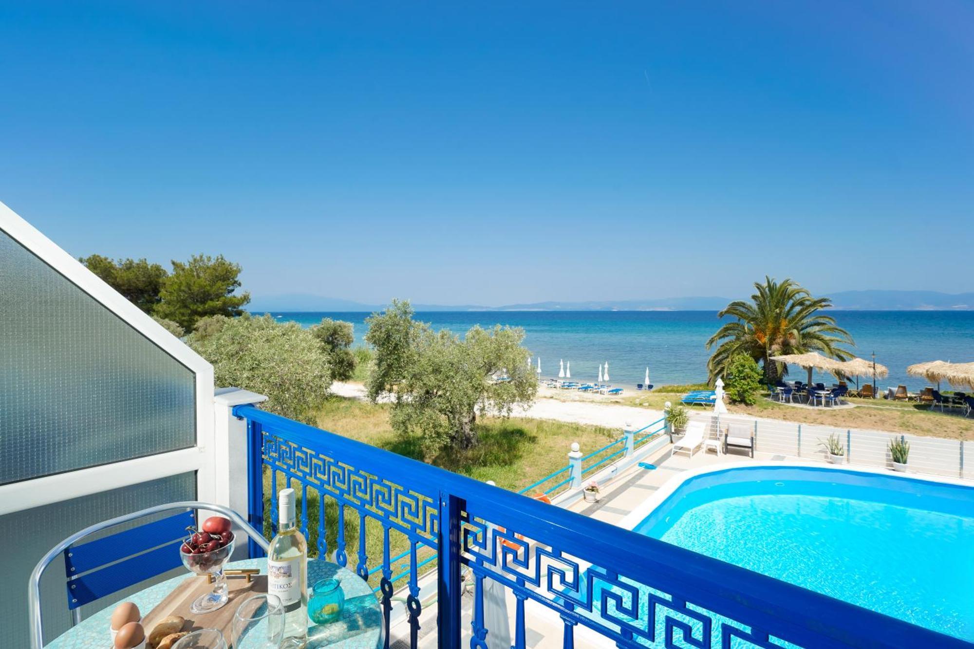 Golden Sunset Otel Skala Rachoni  Dış mekan fotoğraf